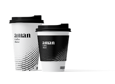 Cups - Amman Coffee House amman branding coffee creativology cup cups drink jordan mohdnourshahen