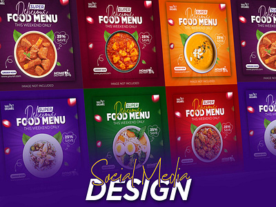 Special Food Social media post design