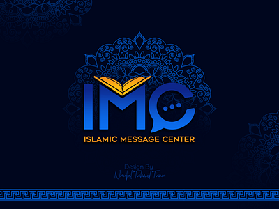 IMC Islamic Message Center Logo Design ads branding colorfull background creative design graphic design illustration imc islamic logo islamic logo design logo logo design social media design