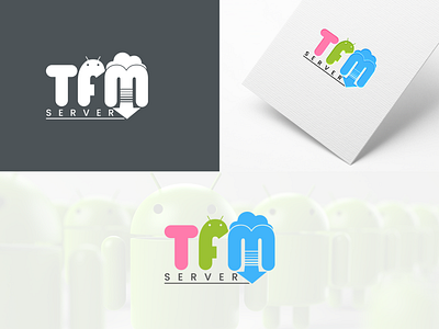 TFM SERVER Logo Design branding creative design graphic design illustration logo logo brand logo design