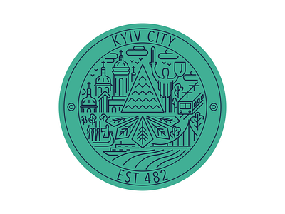 Weekly Warm-Up: Kyiv Sticker