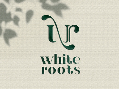 White Roots: Luxury Gifting branding design gifting logo graphic design graphicdesign logo luxury logo midnight green monogram