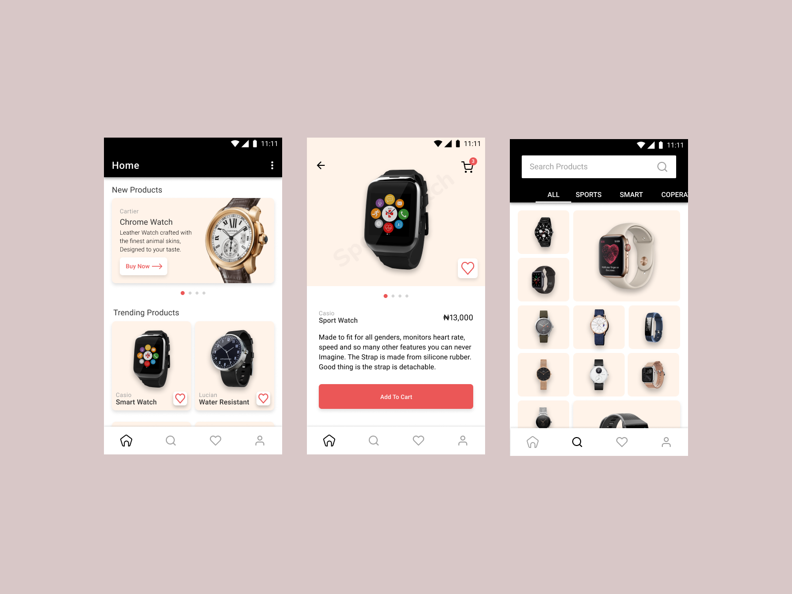 WRIST WATCH APP by Akinlua Moyosore on Dribbble