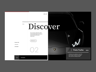 Discover New Cars Landing Page