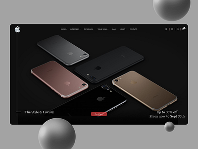 Apple Phone Landing Page