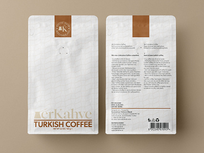 DerKahve Coffee Package branding corporate corporate design design graphic design icon label logo package pattern typography