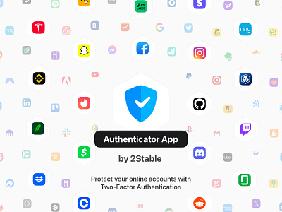 Authenticator App Browser Extension app authenticator authenticator app branding brave browser browser extension chrome extension graphic design illustration ios logo onboarding services