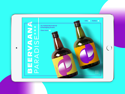 Landing Page - Daily UI 003 🍻 🍻 app beer beer art beer branding challenge dailyui figma figma design ui uidesign webdesign website