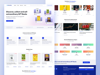 NFT Landing page📖