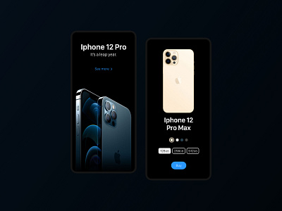 Iphone 12, App design