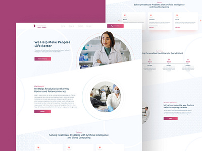 Osteopathy Clinic Landing Page