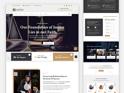 Landing Page | Law Firm