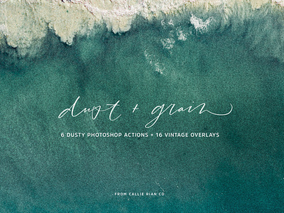 Dust & Grain | Photoshop Actions & Vintage Overlays