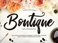 Boutique Script + PSD Styles