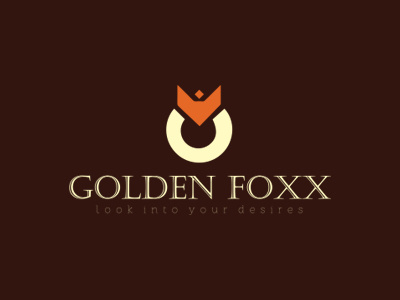 Golden Foxx branding design fox gold golden group logo novosibirsk onlyfuckingdesign russia