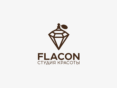 Flacon beauty branding design flacon logo novosibirsk onlyfuckingdesign russia studip