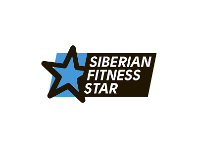 Siberian Fitness Star design fitness logo novosibirsk onlyfuckingdesign russia siberia star