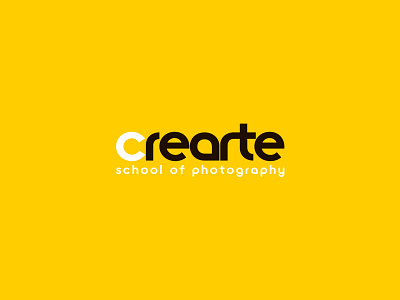 Crearte branding design foto logo minimalism novosibirsk nsk onlyfuckingdesign photo photography russia school