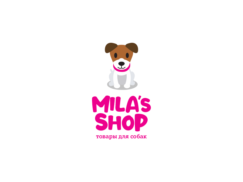 Milas Shop Nsk animal branding classic company design dog dog art dog illustration dog logo font logo minimalism novosibirsk onlyfuckingdesign puppy russia toy toys