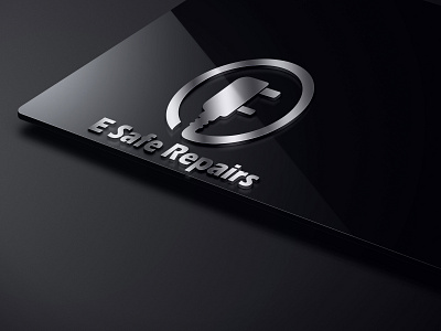 E safe repairs logo art branding design graphic design illustration logo tshirt design typography ui vector