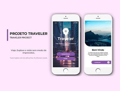 Traveler | UX/UI Case Study adobe xd app design product design responsive design travel ui design userinterface ux design