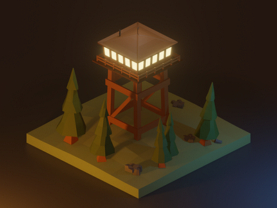 Firewatch tower