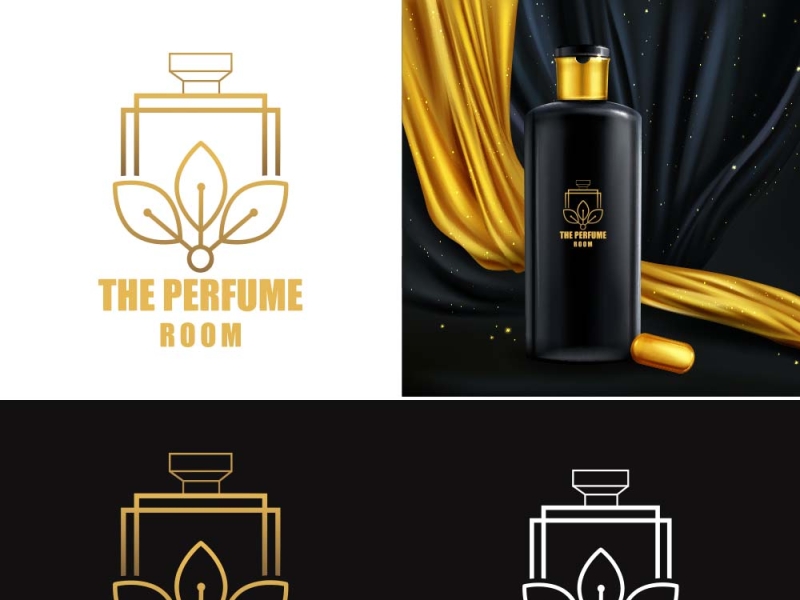 Perfume logo by Imran Khan on Dribbble