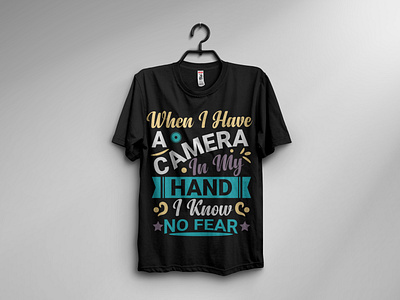 Photography t-shirt design