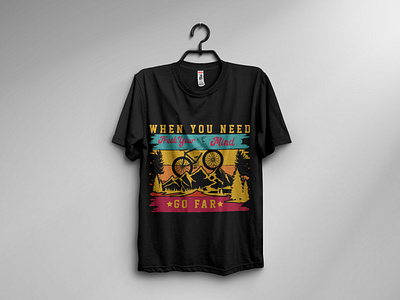 Mountain Cycling t-shirt design