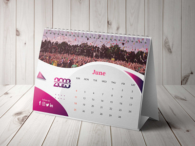 Office Desk Calendar Design 2023