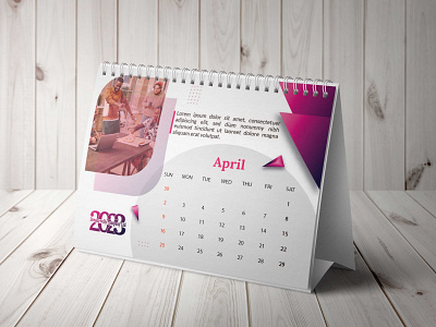 Office Desk Calendar Design 2023 branding design vector