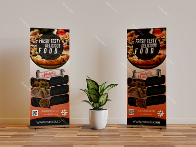 Rollup Banner Design branding design