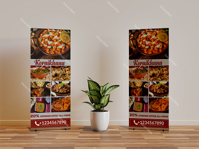 Rollup Banner Design branding design