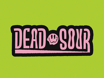Sour Candy Brand "Dead Sour" Primary Logo Design brand design brand identity branding logo logo design logo suite primary logo