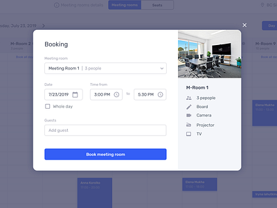 Booking form app booking booking app design desktop ui uiux ux web webdesign