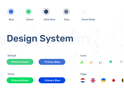 VPN App Design System app button design design system designer flags guidlines icons product design redesign styles ui uiux ux vpn