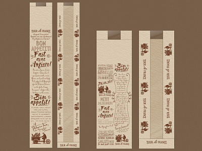 Packaging design for fresh baked goods branding design typography