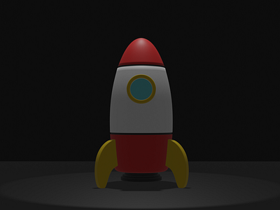 Blender: How to Model a Cartoon Rocket 