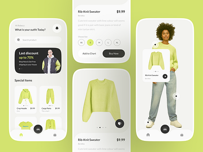 Clothing Store Mobile Apps bussines card clothes fashion fashion design mobile mobile app mobile app design mobile ui scanner ui ui design uiux