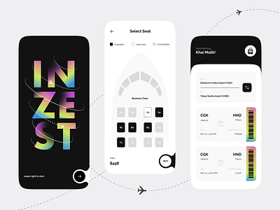 Inzest - Ticket Booking Mobile Apps