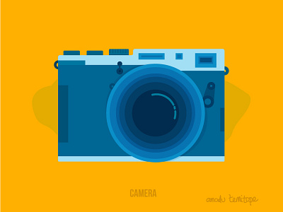 Classic Camera camera classic illustration yellow