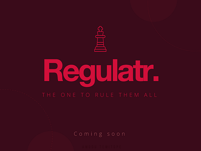 Regulatr. app coming soon teaser