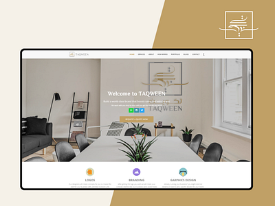 Taqween UX/UI Website design - Landing page design ui ux web webdesign