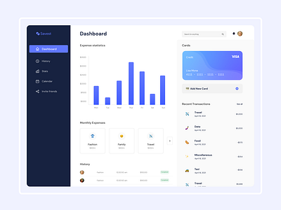 Finance Management Dashboard