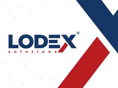 Lodex Solution Identity branding design identity logo