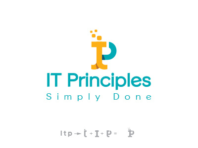 ITP priciple company logo design it logo technical