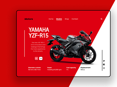 Motorcycle | Landing Page