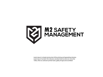 m2 safety branding design flat graphic design icon illustration illustrator logo minimal ui vector