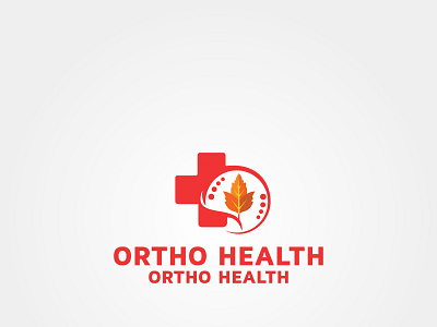 Ortho Health Vector logo design template idea branding design health and fitness health app health care health insurance health logo icon illustration logo design ui vector website