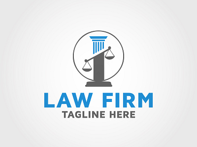 Law Firm Vector logo design template idea app branding design icon illustration law firm logo design ui vector website
